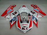 Ducati 848 / 1098 / 1198 2007-2011 Injection ABS Fairing - Xerox - Red White - MFS4146